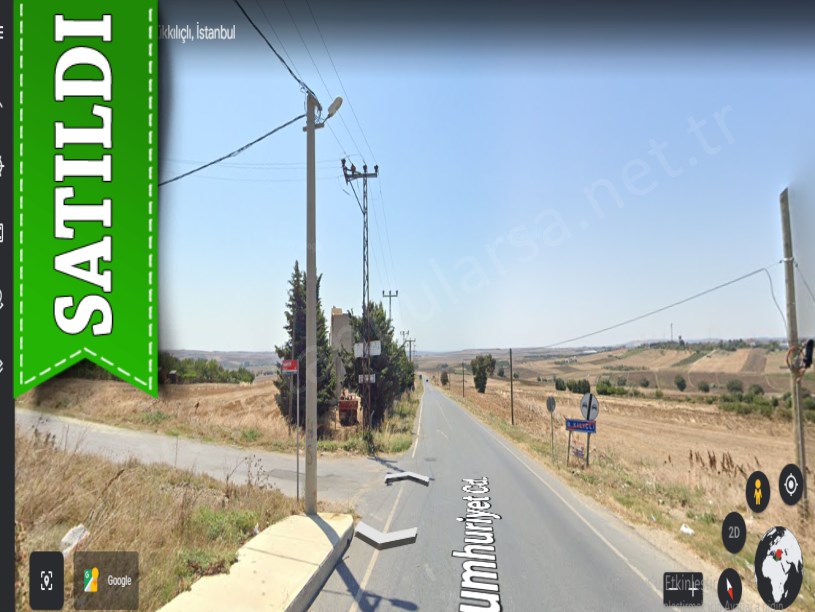 Silivri Büyükkılıçta Satılık Arsa , 305 M2  Çaplı Resmi Yolu Var