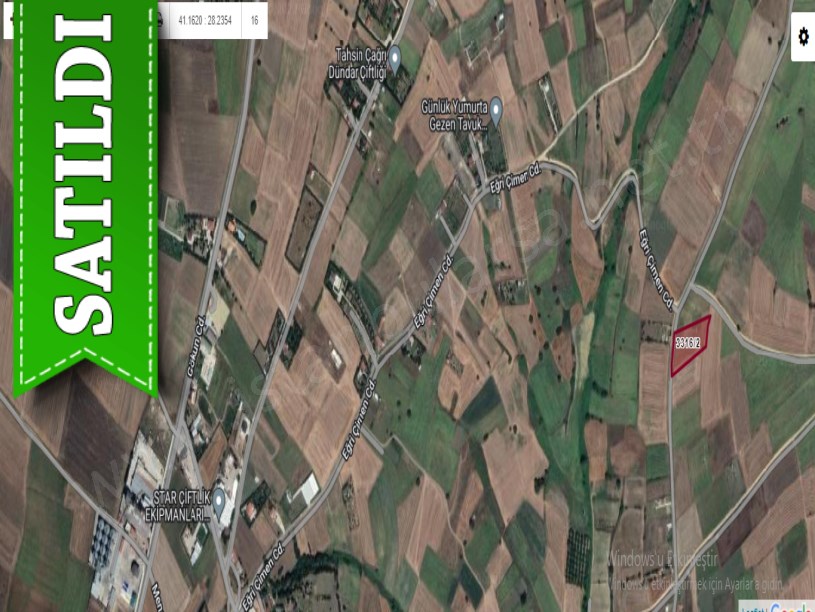 Silivri Fenerköyde Satılık Arsa , 260 M2 Çaplı Resmi Yolu Var