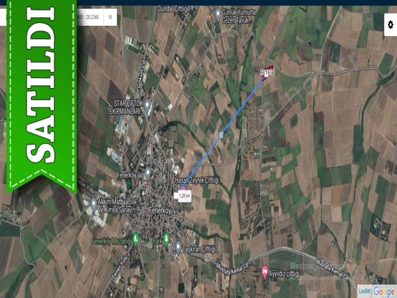 Silivri Fenerköyde Satılık Arsa , 260 M2 Çaplı Resmi Yolu Var