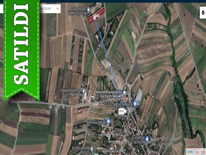 Silivri Seymende Satılık Arsa , 241 M2 Çaplı İmara Yakın
