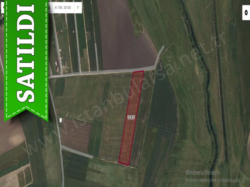 Çatalca İzzettinde Satılık Arsa , 200 m2 Asfalta Yakın Yolu Var