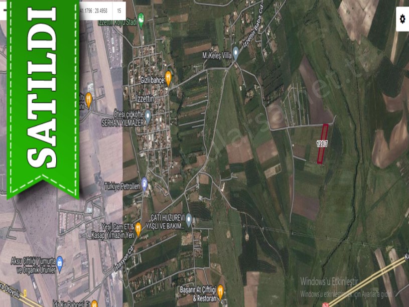 Çatalca İzzettinde Satılık Arsa , 200 m2 Asfalta Yakın Yolu Var