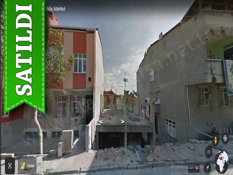 Arnavutköy NeneHatun Mah. Satılık Arsa , 161 M2 İçerisinde 2 Kat Kaba İnşaat Var