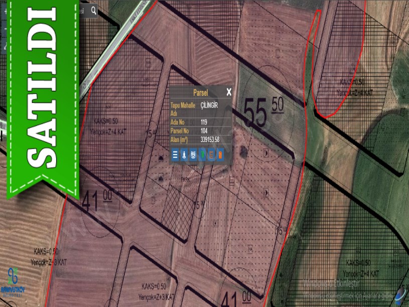Arnavutköy Çilingirde Satılık Arsa , 500 M2 Eski Edirne Asfaltına Cephe