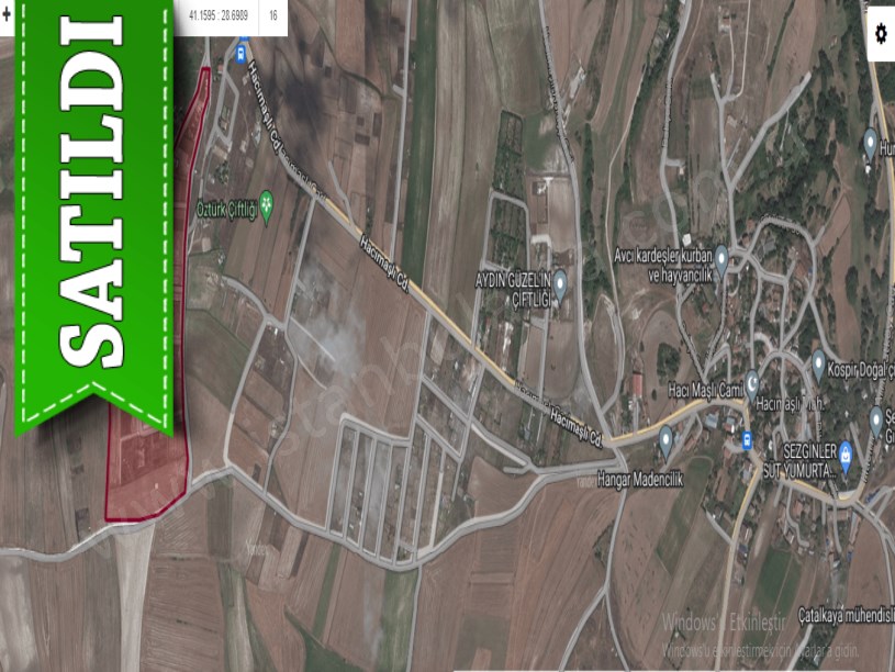 Arnavutköy Hacımaşlıda Satılık Arsa , 300 M2 Hisseli 