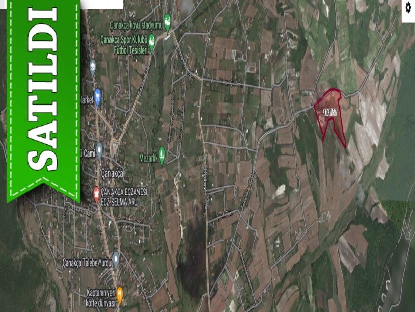 Çatalca Örcünlüde Satılık Tarla , 41,500 m2 Müstakil Yolu Var