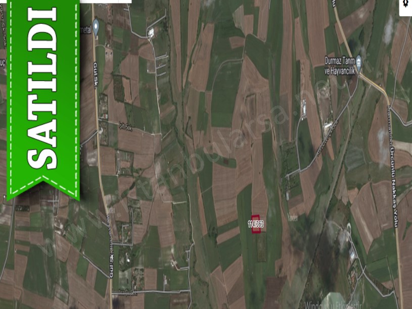 Çatalca Örcünlüde Satılık Arsa , 1,640 m2 Çevrili