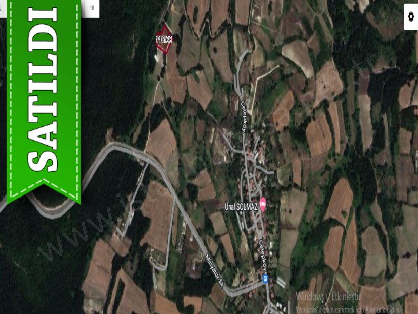Çatalca Celepköyde Satılık Arsa , 270 m2 Yola Cephe Çaplı