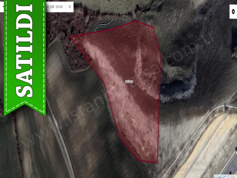 Arnavutköy Boyalıkta Satılık Arsa , 710 M2 Kuzey Marmara Otoyoluna Cephe