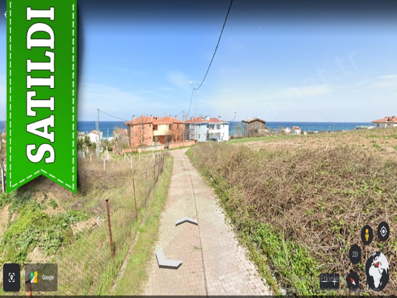 Arnavutköy Karaburunda Satılık Arsa ,  335 M2 Deniz Manzaralı Müstakil