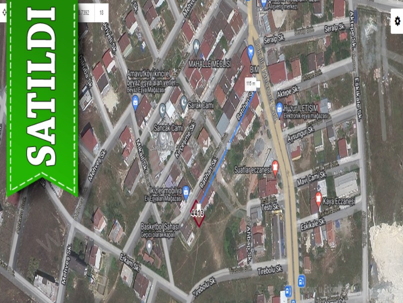 Arnavutköy Yavuzselim Mah Satılık Arsa , 159 M2 Konut İmarlı Müstakil