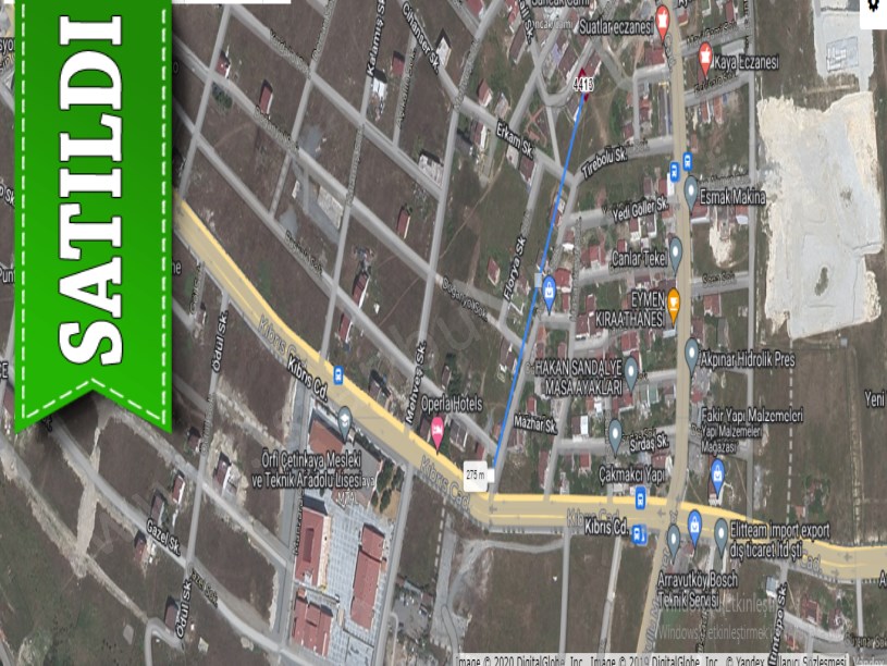 Arnavutköy Yavuzselim Mah Satılık Arsa , 159 M2 Konut İmarlı Müstakil