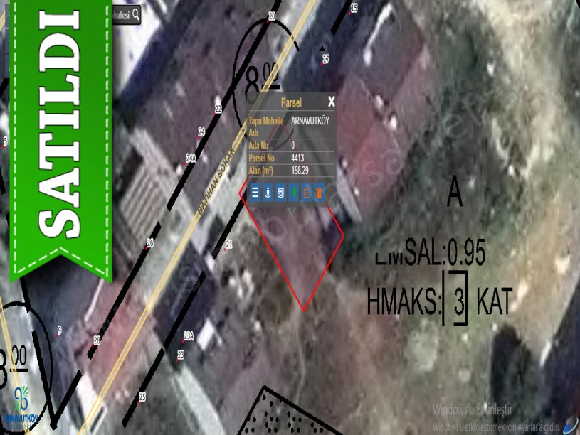 Arnavutköy Yavuzselim Mah Satılık Arsa , 159 M2 Konut İmarlı Müstakil