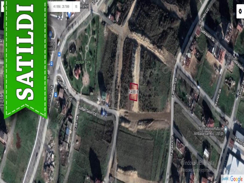 Arnavutköy Taşolukta Satılık Arsa , 329 M2 Müstakil İmarlı 
