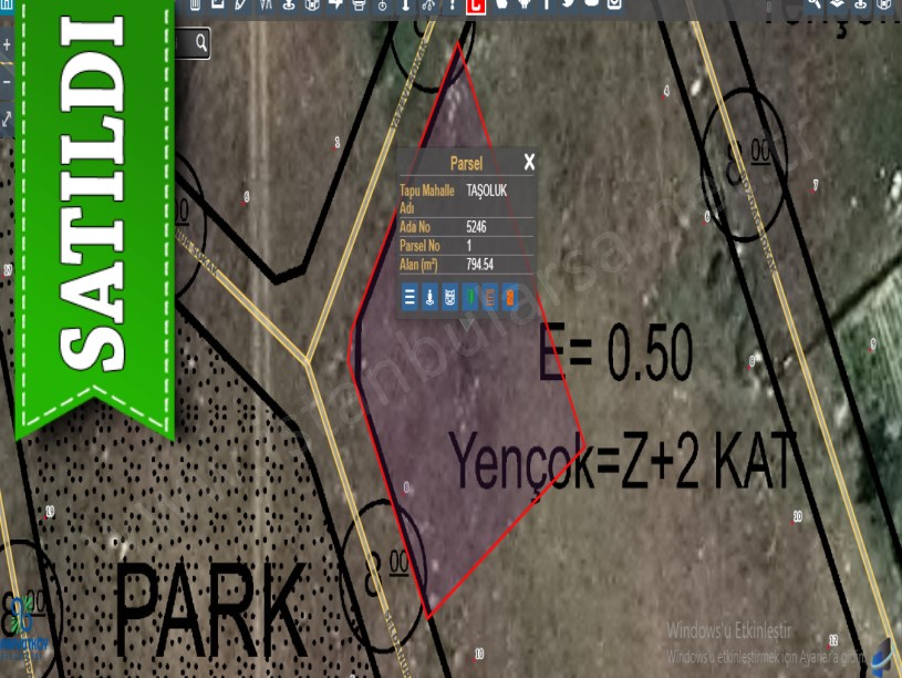 Arnavutköy Taşolukta Satılık Arsa , 400 M2 İmarlı Yolu Var 