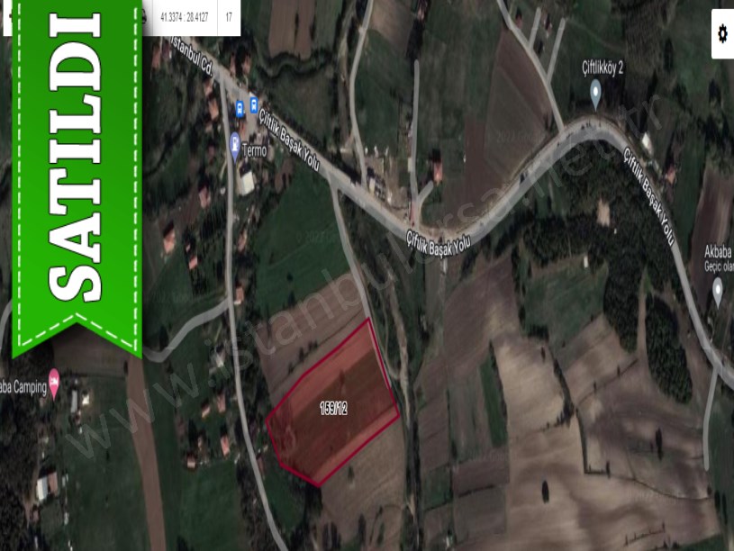 Çatalca Çiftlikköyde Satılık Arsa , 300 M2 Çaplı Hisseli