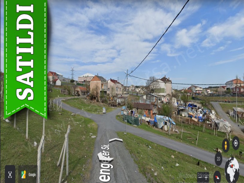 Arnavutköy Taşolukta Satılık Arsa , 363 M2 Çevrili Köşe Başı Müstakil