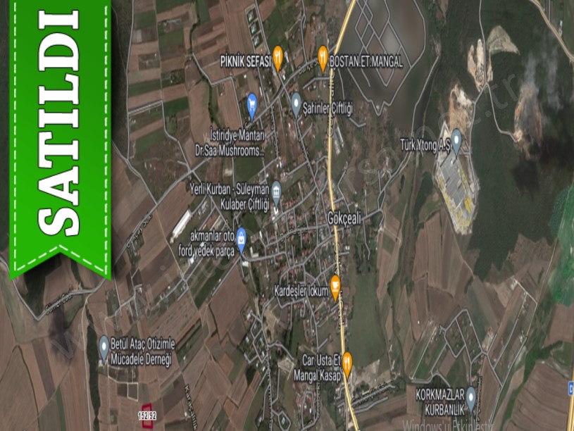 Çatalca Gökçealide Satılık Arsa , 340 m2 Villaların Yakını Çaplı