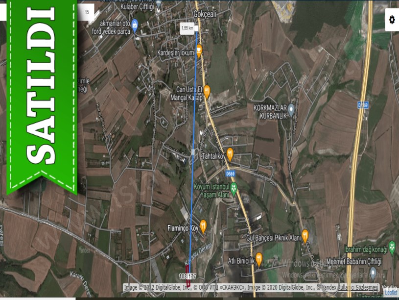 Çatalca Gökçealide Satılık Arsa , 244 M2 Evlerin  Yakını 