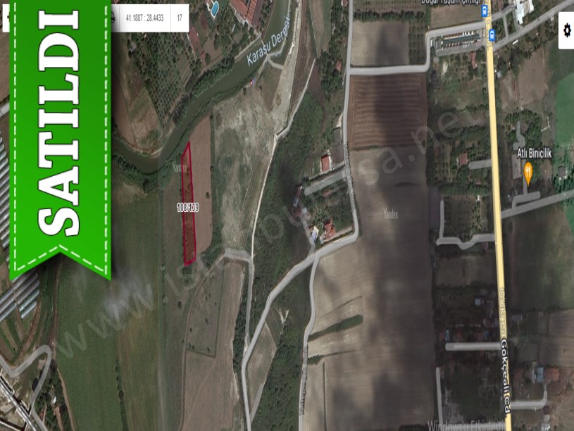 Çatalca Gökçealide Satılık Arsa , 437 m2 Hisseli 