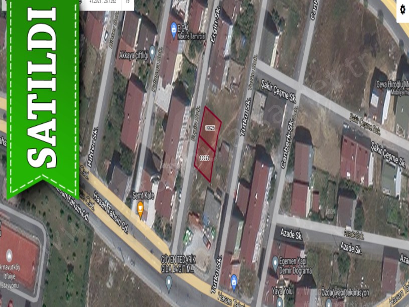 Arnavutköy NeneHatun Mah. Satılık Arsa , 257 M2 Caddeye Yakın İmarlı Müstakil