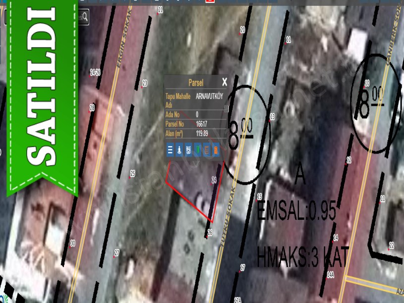 Arnavutköy NeneHatun Mah. Satılık Arsa , 119 M2 Müstakil İmarlı