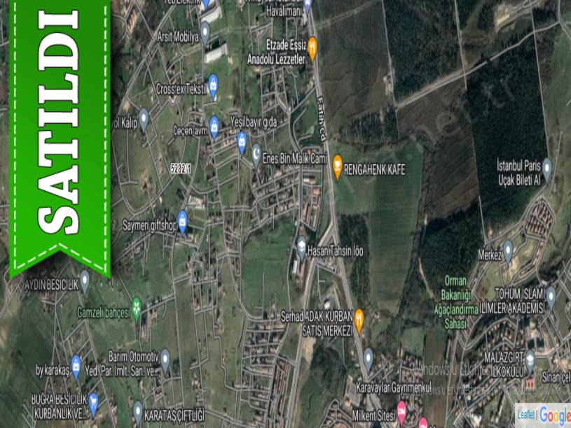 Arnavutköy Taşolukta Satılık Arsa , 440 M2 Cadde Cephe Müstakil