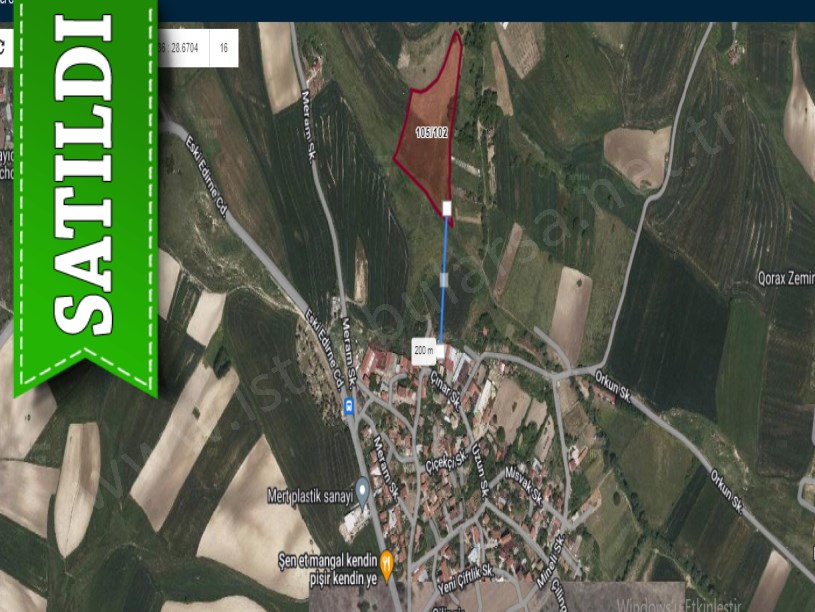Arnavutköy Çilingirde Satılık Arsa , 633 m2 Hisseli Merkeze Yakın
