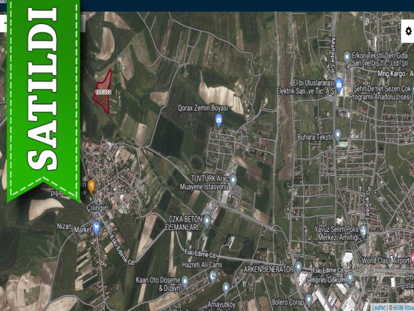 Arnavutköy Çilingirde Satılık Arsa , 633 m2 Hisseli Merkeze Yakın