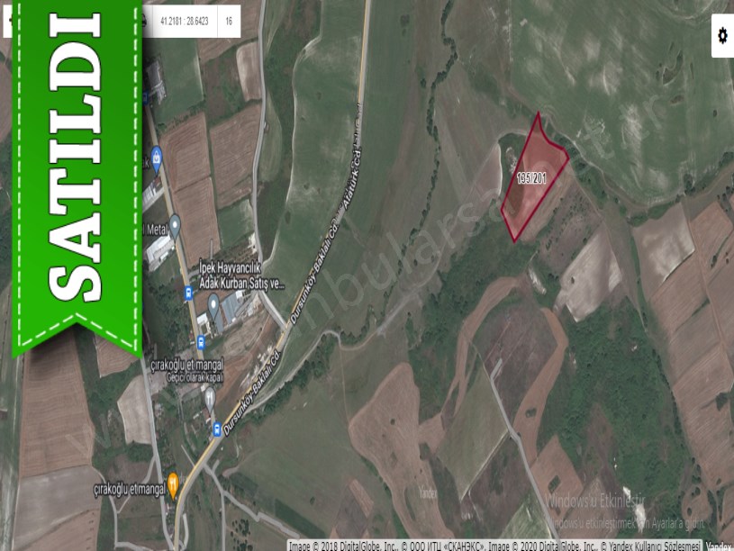 Arnavutköy Dursunköyde Satılık Arsa , 250 M2 Hisseli Arsa
