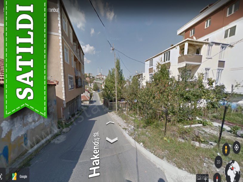 Arnavutköy Merkezde Satılık Arsa , 304 m2 İmarlı Hisseli