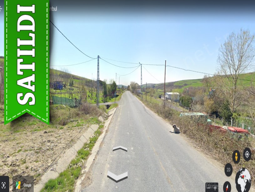 Arnavutköy Boyalıkta Satılık Arsa , 780 M2 Cadde Cephe 