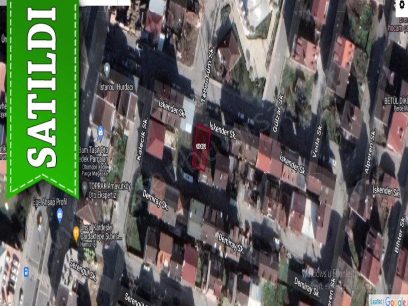 Arnavutköy Çardaktepede Satılık Arsa , 133 M2 Müstakil İmarlı