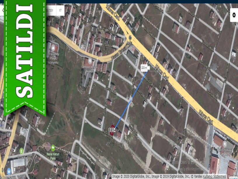 Arnavutköy Çardaktepede Satılık Arsa , 219 M2 Konut İmarlı