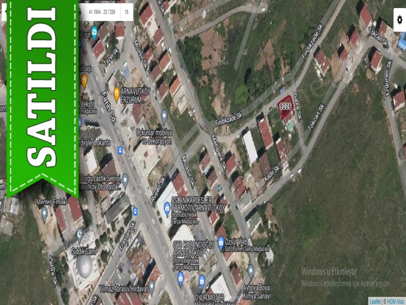Arnavutköy NeneHatun Mah. Satılık Arsa , 202 M2 Köşe Başı 
