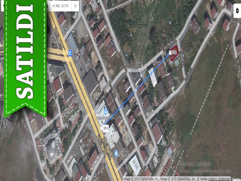 Arnavutköy NeneHatun Mah. Satılık Arsa , 202 M2 Köşe Başı 