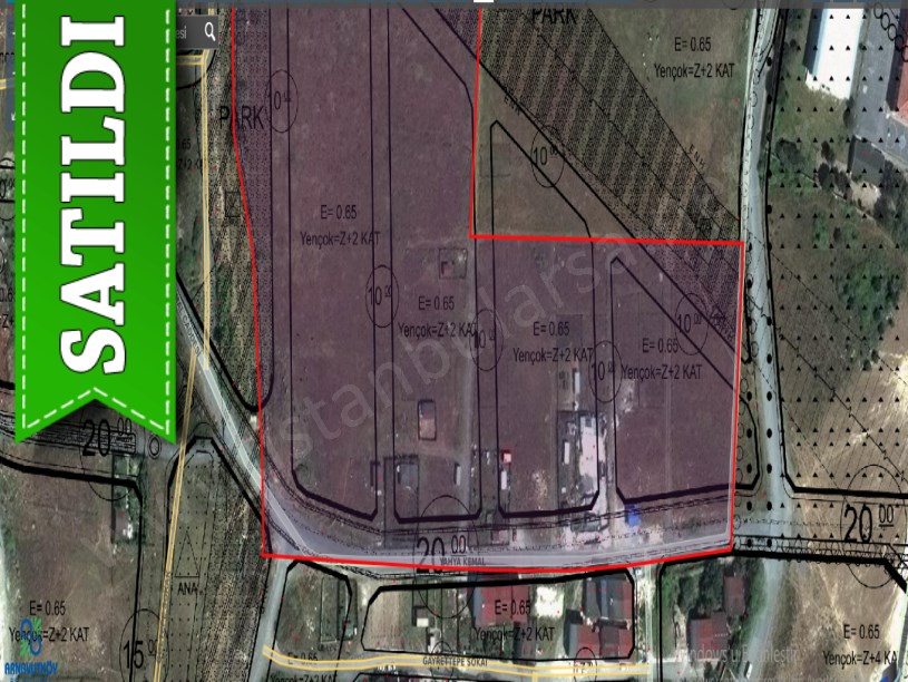 Arnavutköy Taşolukta Satılık Arsa , 270 m2 Cadde Cephe Çevrili