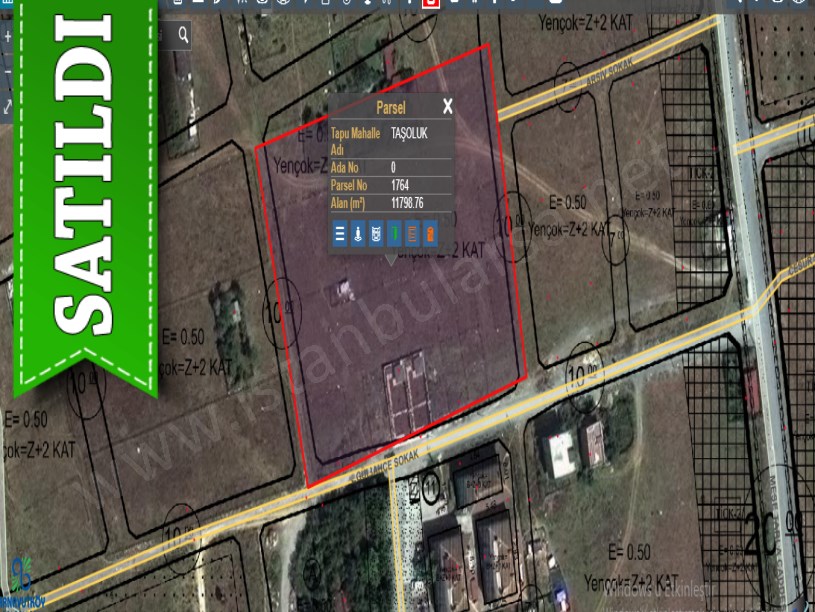 Arnavutköy Taşolukta Satılık Arsa , 225 M2 Çaplı Hisseli