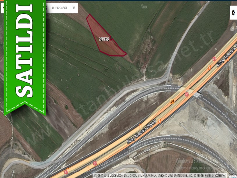 Çatalca Nakkaşta  Satılık  Arsa , 237 M2 Hisseli