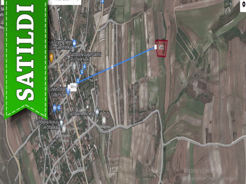 Arnavutköy Sazlıbosnada Satılık Arsa , 512 M2 Hisseli