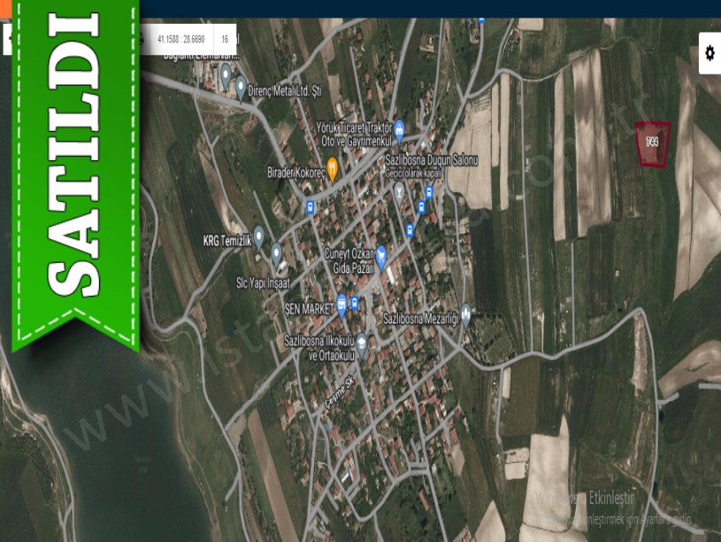 Arnavutköy Sazlıbosnada Satılık Arsa , 512 M2 Hisseli