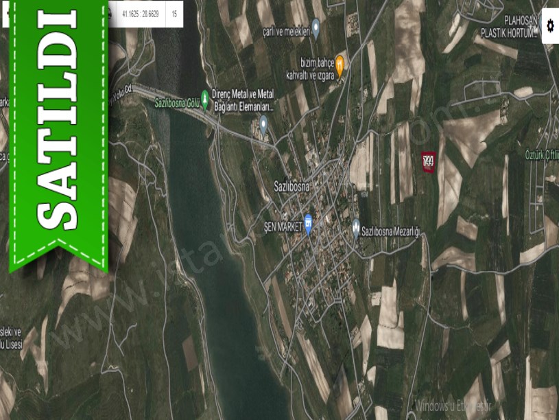 Arnavutköy Sazlıbosnada Satılık Arsa , 512 M2 Hisseli