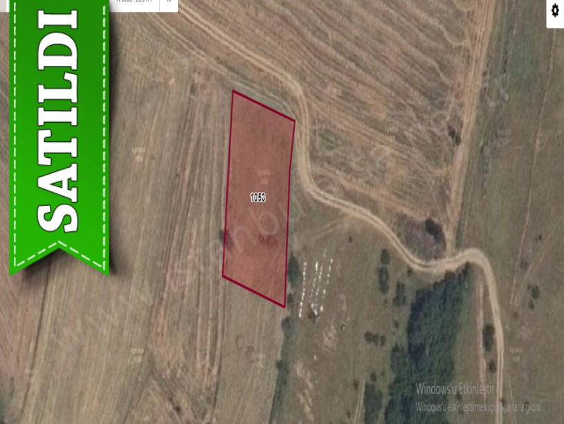 Tekirdağ Hayrabolu Danişmentte Satılık Tarla , 1,032 m2 Mera Cephe Yolu Var