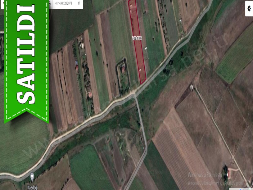 Silivri Küçükkılıçta Satılık Arsa , 202 m2 Resmi Yolu Var