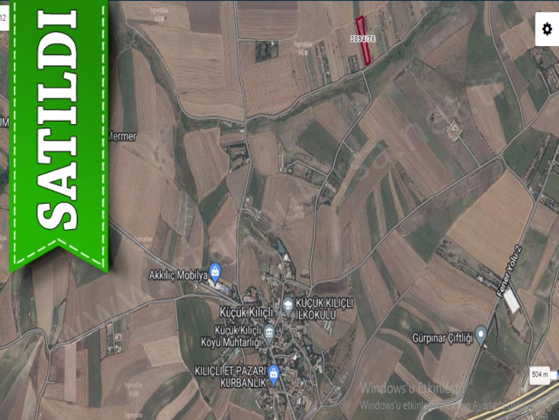 Silivri Küçükkılıçta Satılık Arsa , 202 m2 Resmi Yolu Var