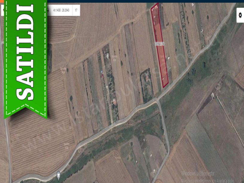 Silivri Küçükkılıçta Satılık Arsa , 202 m2 Resmi Yolu Var