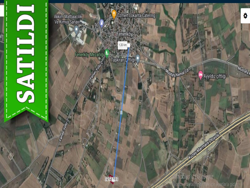 Silivri Fenerköyde Satılık Arsa , 200 M2 Evlerin Yakını 
