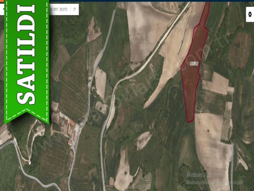 Çatalca Yazlıkköyde Satılık Arsa , 842 m2 Yola Yakın 