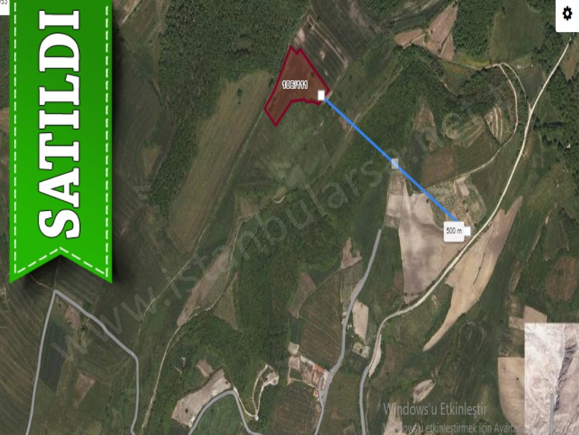 Çatalca Yazlıkköyde Satılık Arsa , 896 M2 Asfalt Yola Yakın
