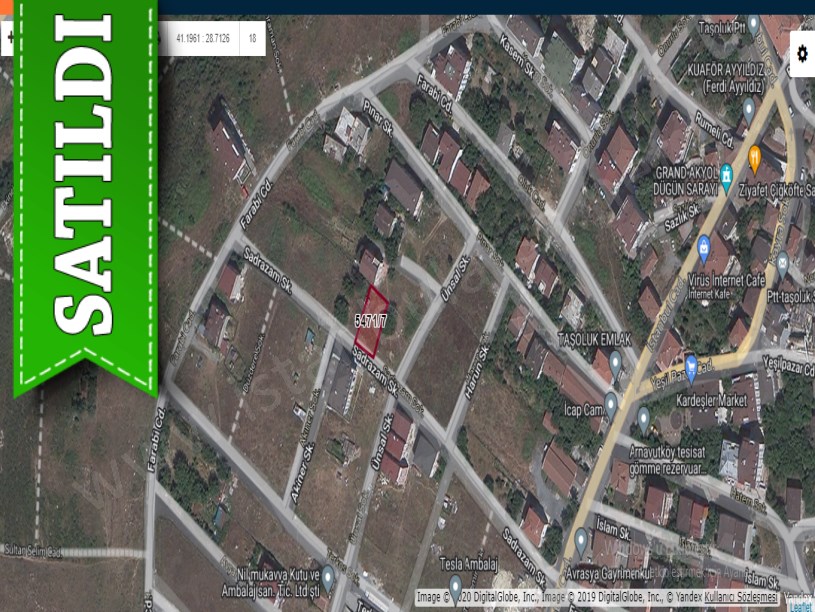 Arnavutköy Taşolukta Satılık Arsa , 317 M2 Müstakil İmarlı